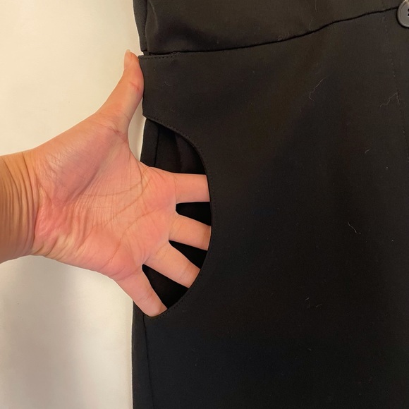 JOIE | Black | Short Sleeve | Button Up | Dress | Size XS - Picture 7 of 12